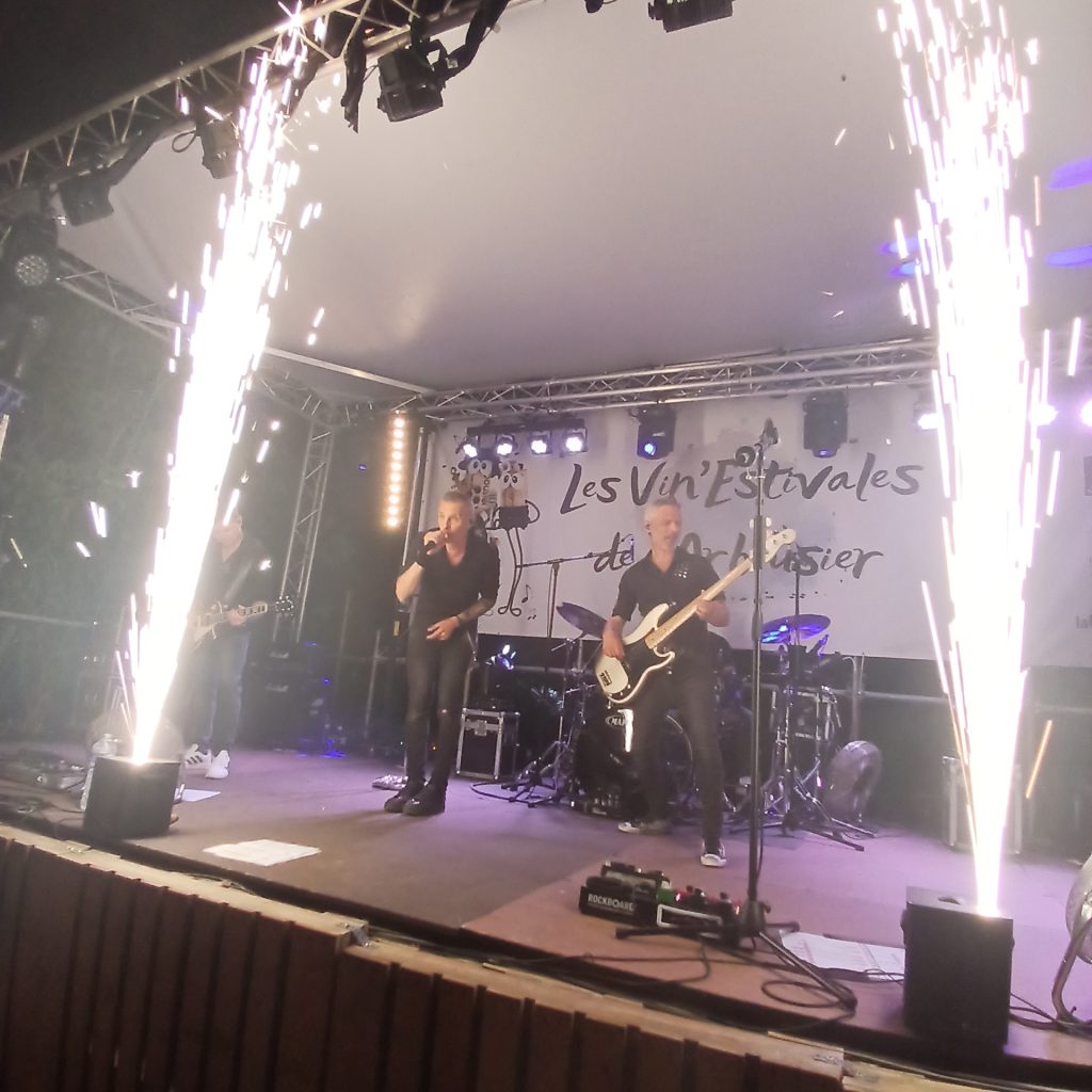 Replay cover music groupe de reprises pop-rock - Domaine de l'Arbousier - Castries